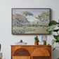 Comblat-le-Château, the Meadow, Opus 161, 1887 - Floater Framed Canvas Print