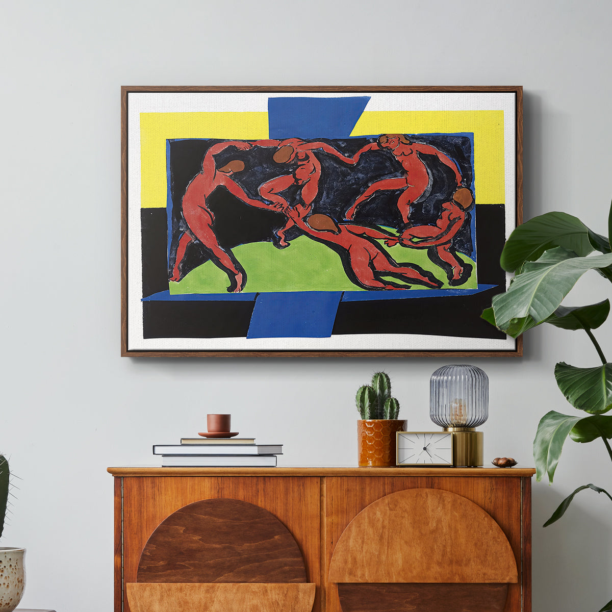 The Dance (La Danse), 1939 - Floater Framed Canvas Print