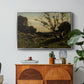Morning in the Nievre, 1877 - Floater Framed Canvas Print