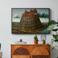 The Tower of Babel, c. 1568 - Floater Framed Canvas Print