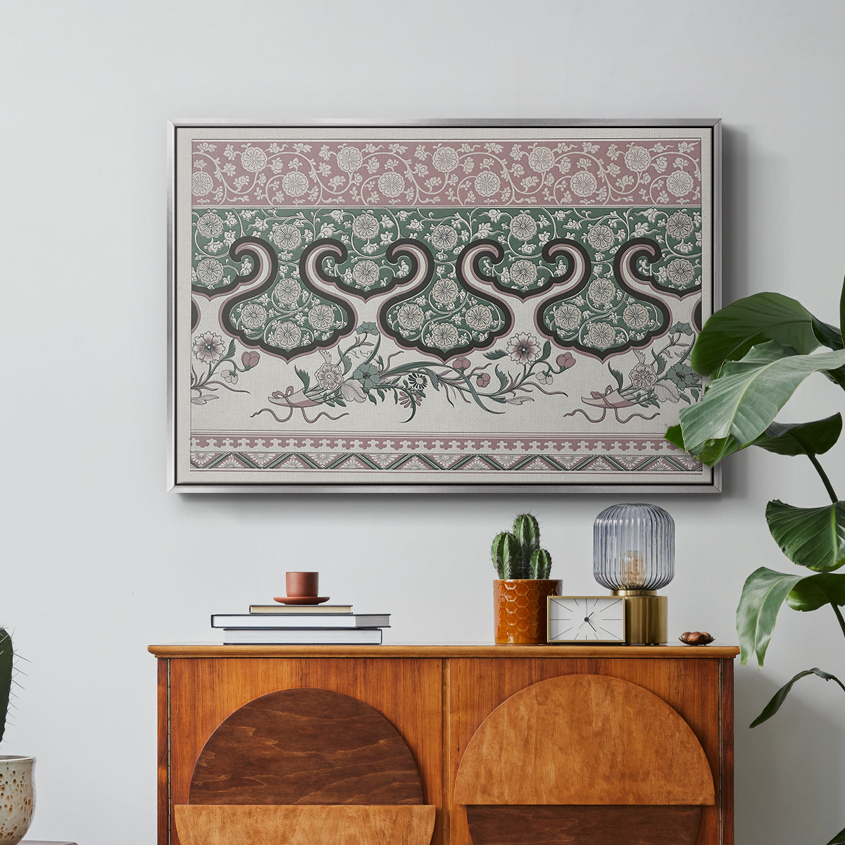 Examples of Chinese Ornament, Pl. LXXVI, 1867 - Floater Framed Canvas Print