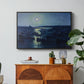 Camaret, Moonlight and Fishing Boats, 1894 - Floater Framed Canvas Print