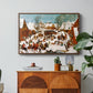 Massacre of the Innocents, c. 1565-1567 - Floater Framed Canvas Print