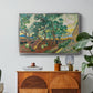 The Garden of Saint-Paul Hospital, 1889 - Floater Framed Canvas Print