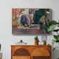 The Luxembourg Gardens, 1901 - Floater Framed Canvas Print