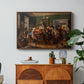 An Auction Scene, 1835 - Floater Framed Canvas Print