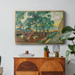 The Garden of Saint-Paul Hospital, 1889 - Floater Framed Canvas Print
