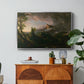 The Course of Empire: The Savage State, 1834 - Floater Framed Canvas Print