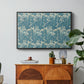 Tulip (Teal), 1875 - Floater Framed Canvas Print