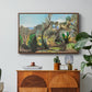 Landscape near Nice, c. 1918 - Floater Framed Canvas Print