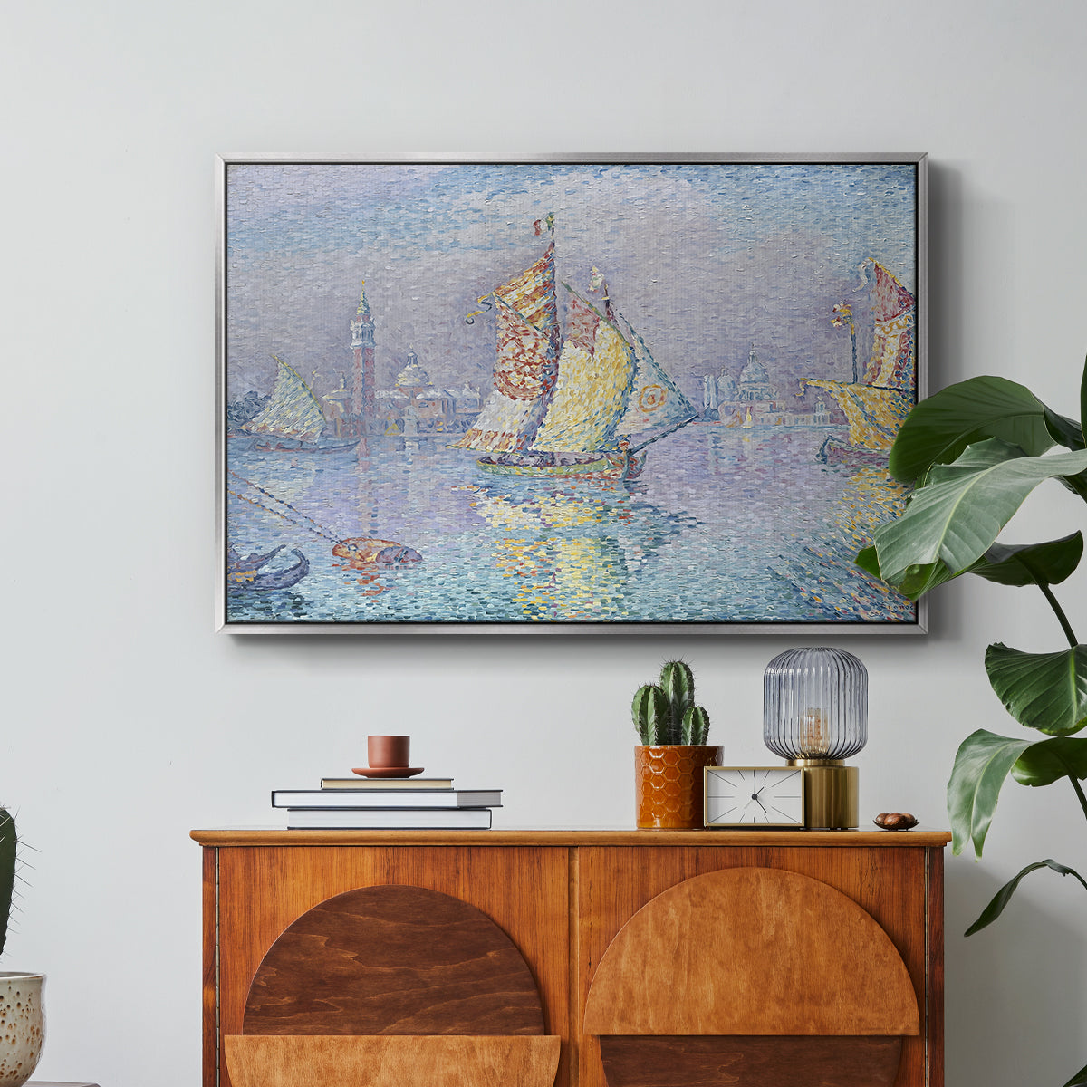 Venice, the Yellow Sail, 1904 - Floater Framed Canvas Print