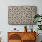 Long Cushion Cover (Printed Textile), c. 1600 - Floater Framed Canvas Print
