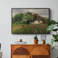 Farmhouse with Meadow Flowers, 1909 - Floater Framed Canvas Print