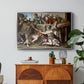 The Sacrifice of Noah (Sistine Chapel), 1509 - Floater Framed Canvas Print