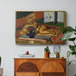 Sculpture and Persian Vase (The Bronze Figure), 1908 - Floater Framed Canvas Print