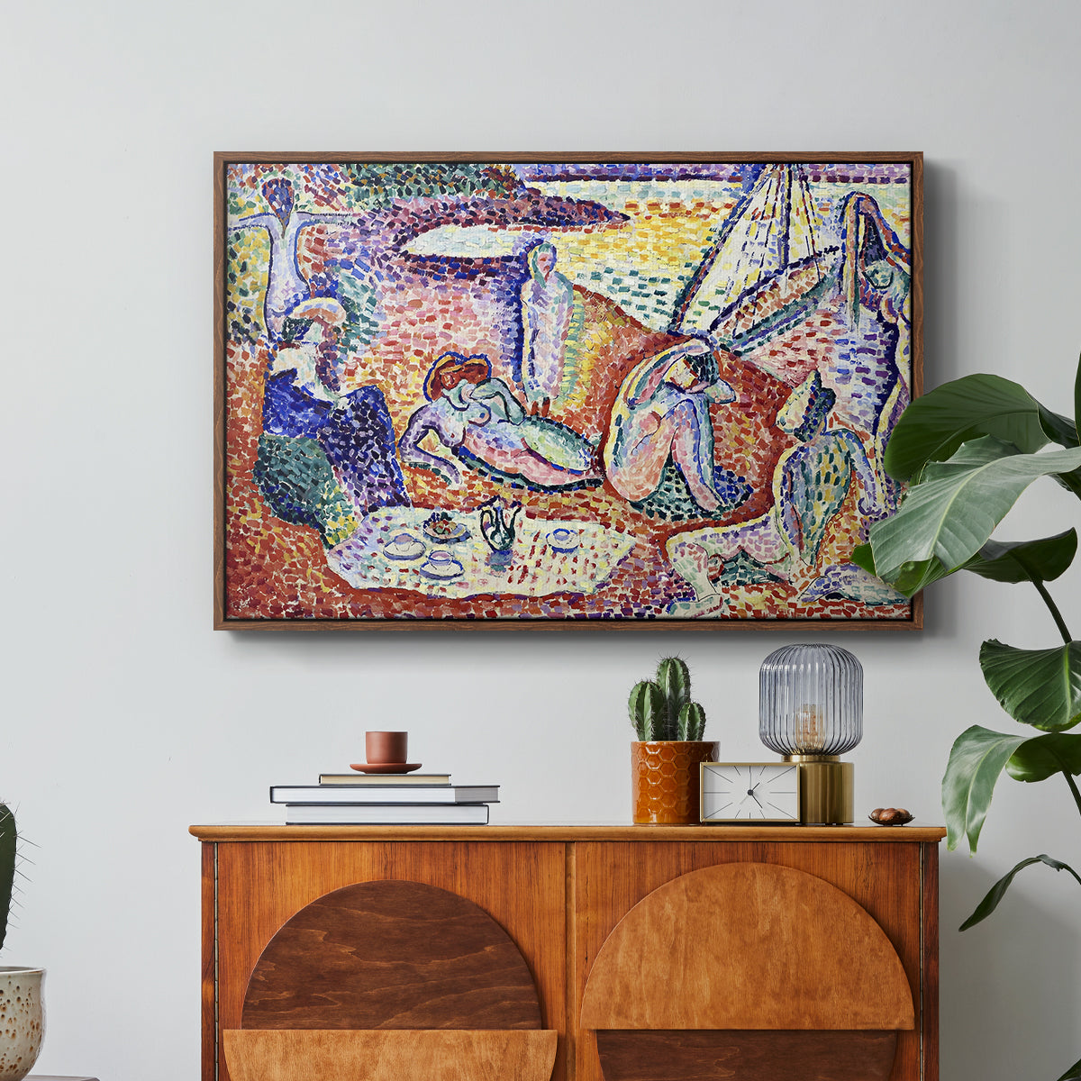 Luxe, Calme et Volupté, 1904 - Floater Framed Canvas Print