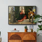 Madonna and Child with Saints Anthony of Padua and Roch, c. 1510 - Floater Framed Canvas Print