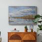 The Banks of the River Seine, 1893 - Floater Framed Canvas Print