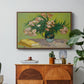 Vase with Oleanders and Books, 1888 - Floater Framed Canvas Print