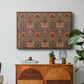 Snakeshead - Red/Cumin, c. 1876 - Floater Framed Canvas Print