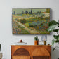 Garden at Arles, 1888 - Floater Framed Canvas Print