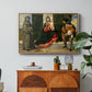 Madonna and Child with Saints Anthony of Padua and Roch, c. 1510 - Floater Framed Canvas Print