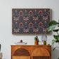 Snakeshead (Printed Textile), c. 1876 - Floater Framed Canvas Print
