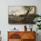 Shepherd with Billy Goat, c. 1830 - Floater Framed Canvas Print