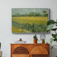 Field with Irises near Arles, 1888 - Floater Framed Canvas Print