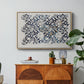 Watercolour for Printed Fabric Design: Wey, c. 1882-1883 - Floater Framed Canvas Print