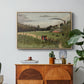 The Chair Factory at Alfortville, 1897 - Floater Framed Canvas Print