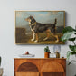 A Terrier in a Landscape, c. 1811 - Floater Framed Canvas Print