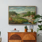 Pastoral Landscape with Stream, Fisherman and Strollers, 1875-1880 - Floater Framed Canvas Print