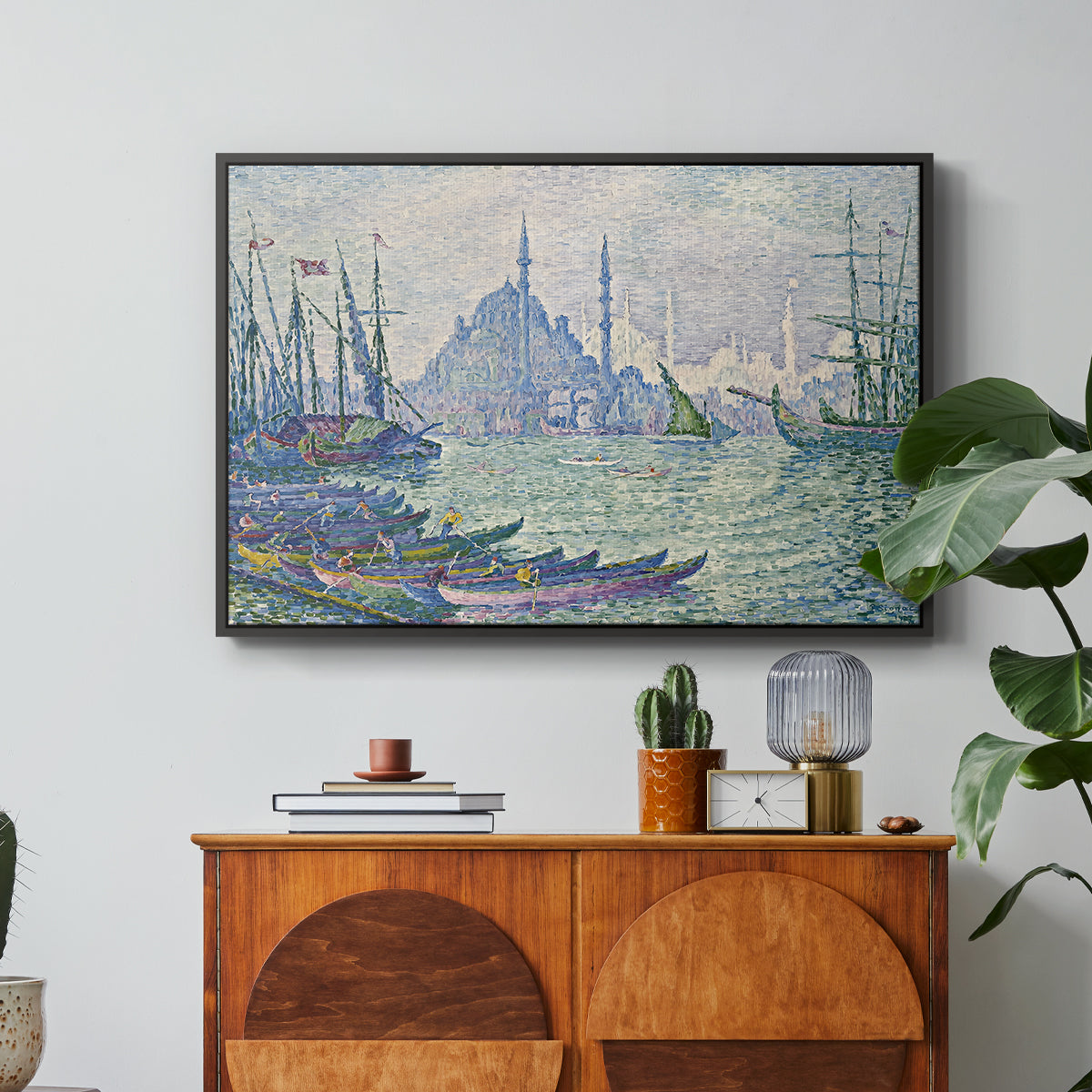 The Golden Horn, Minarets, 1907 - Floater Framed Canvas Print