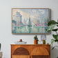 The Green Towers (Les tours vertes, la Rochelle), 1913 - Floater Framed Canvas Print