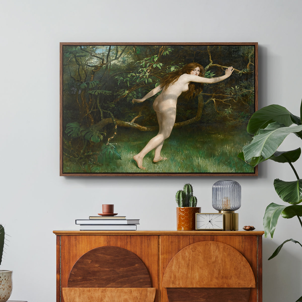 Eve, 1911 - Floater Framed Canvas Print