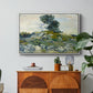 The Rocks, 1888 - Floater Framed Canvas Print
