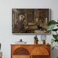 The Harem, 1876 - Floater Framed Canvas Print