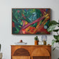 The Monkey, 1912 - Floater Framed Canvas Print