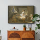 The Visit to the Nursery, c. 1775 - Floater Framed Canvas Print
