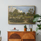 The Painter's Garden at Saint-Privé, 1886 - Floater Framed Canvas Print