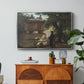 A Catholic Priest in Front of a Sarcophagus, c. 1857 - Floater Framed Canvas Print
