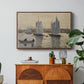 Two Schooners, Gloucester, c. 1880 - Floater Framed Canvas Print