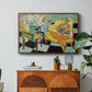 Seated Woman with Flower, 1942 - Floater Framed Canvas Print