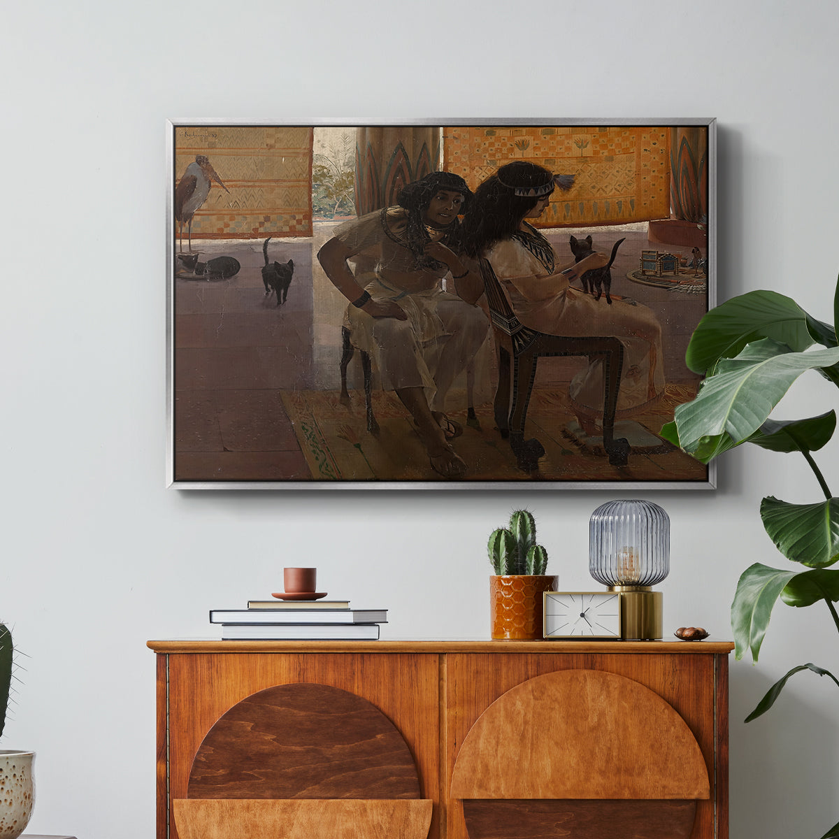 The Age of the Pharaohs, 1914 - Floater Framed Canvas Print