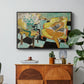 Seated Woman with Flower, 1942 - Floater Framed Canvas Print