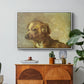 Cliper, the Artist's Dog, 1895 - Floater Framed Canvas Print