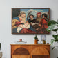 Mary and Child with Saints Stephen, Jerome and Maurice, c. 1510 - Floater Framed Canvas Print