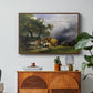 The Harvest Wagon (Der Heuwagen), c. 1850 - Floater Framed Canvas Print