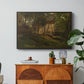 German Farm, 1859 - Floater Framed Canvas Print